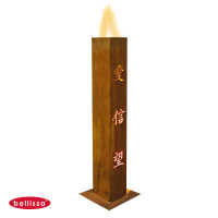 Dekosäule 1000 x 150 x 150 mm Chinesische Zeichen