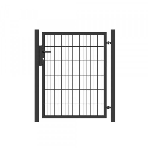 Tor Leichtgitterkombitor 1000x1200 mm 7016 Stahlmattenzaun