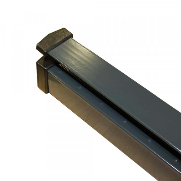 Höhe 0830 mm, Zaunpfosten UNI anthrazit