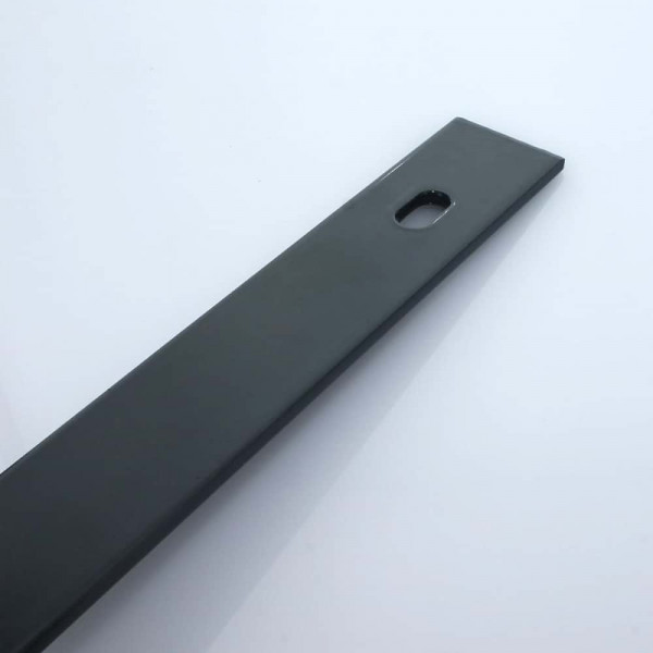 Zaunpfosten Abdeckleiste anthrazit 80 cm