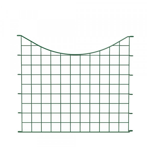 Teichschutzzaun grün Bogen Unten 777x665