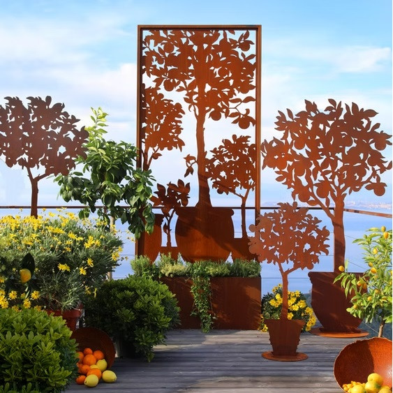 Rost Orangenbaum 1800 mm mit Stabadapter
