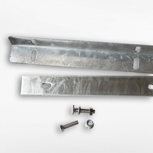 Zaunanschlussschiene 0630 mm verzinkt Typ II