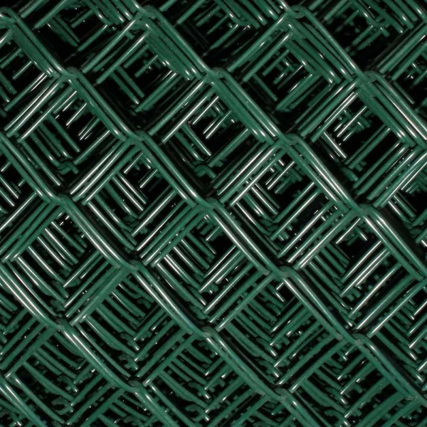 Maschendrahtzaun grün Geflecht 30x3,1 mm
