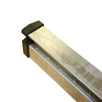 Höhe 1630 mm, Zaunpfosten UNI-MID verzinkt