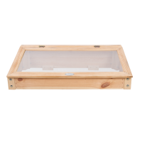 Hochbeet Holz schmal - Frühbeetaufsatz